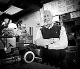 Luigi famous for his fish and Chips, poses for Faces of Limerick  