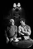 Munster and Ireland's rugby star Jerry Flannery with his dad at Flannery's pub Limerick Ireland.  