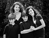 Black and white portrait on location at Cormac Byrne Photography  