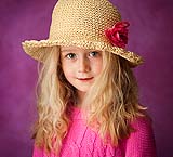 Colourful portrait of little girl at Cormac Byrne Photography  