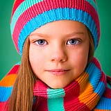 Strong colourful portrait of young girl at Cormac Byrne Photography  