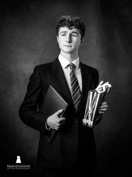 
In 2024, Se&aacute;n was named BT Young Scientist & Technologist of the Year for his project VerifyMe — a groundbreaking system that distinguishes between human and AI-generated writing. His work went on to earn second place at the European Competition for Young Scientists and secured him a spot representing the EU at ISEF 2025 in Ohio. Se&aacute;n now studies Immersive Software 
Engineering at the University of Limerick, where he continues to explore his passion for research and the future of technology.


