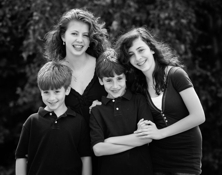 Black and white portrait on location at Cormac Byrne Photography  