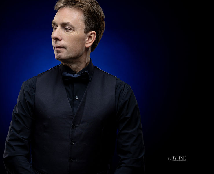 Ken Doherty Snooker world champion 1997 photographed for the Faces of Ireland Portrait Archive.  